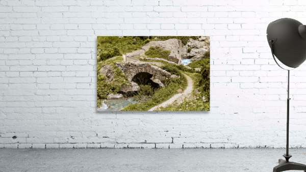 Old bridge with gate Wall Preview