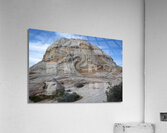  White Pocket teepee Acrylic Print