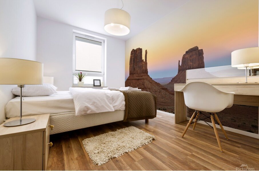 The Mittens Mural print