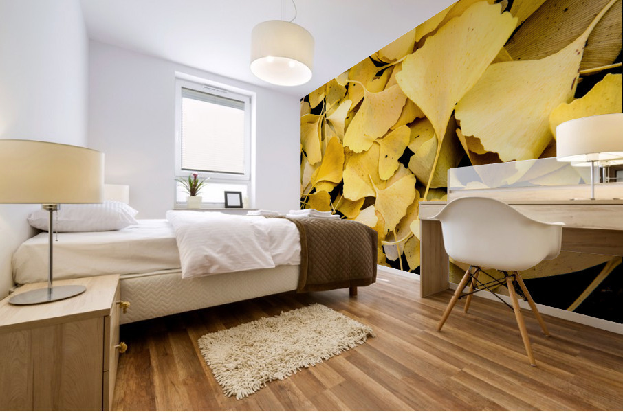 Ginkgo Mural print