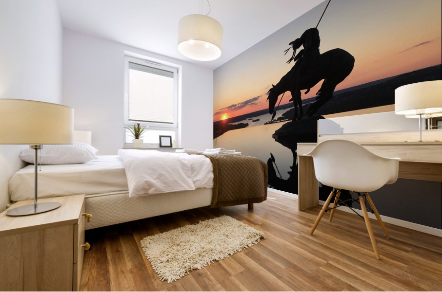 Trails End Mural print