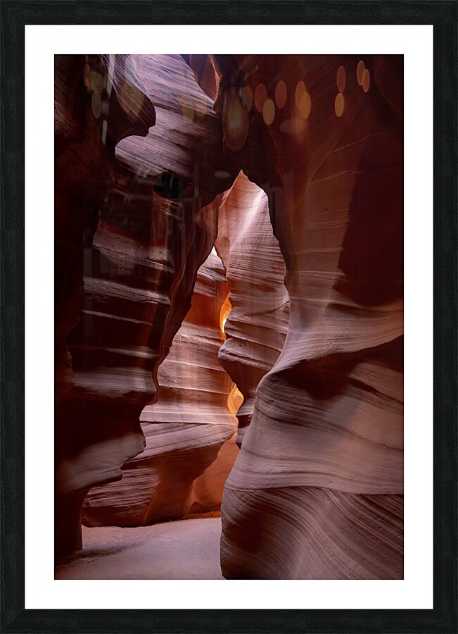 Antelope Canyon 3 Picture Frame print
