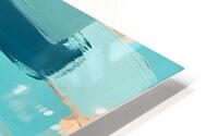 Floating Cube Abstract HD Metal print