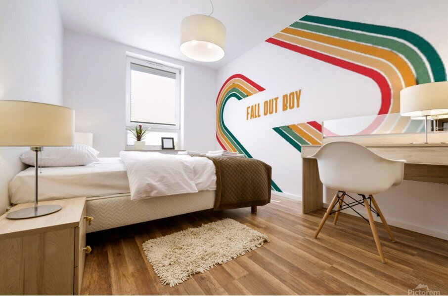 Fall Out Boy 3 Mural print