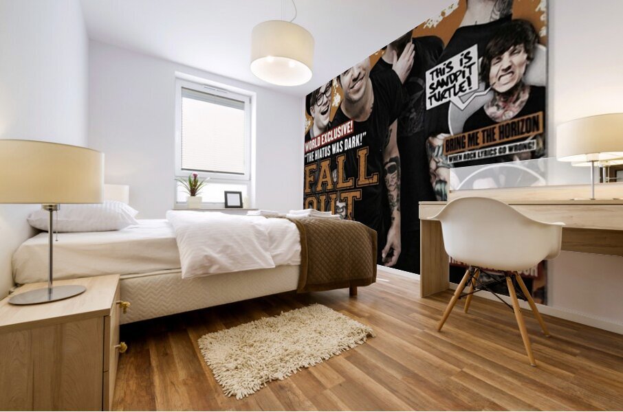 Fall Out Boy 20 Mural print