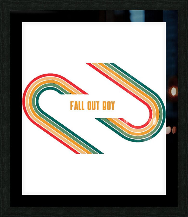 Fall Out Boy 3 Picture Frame print