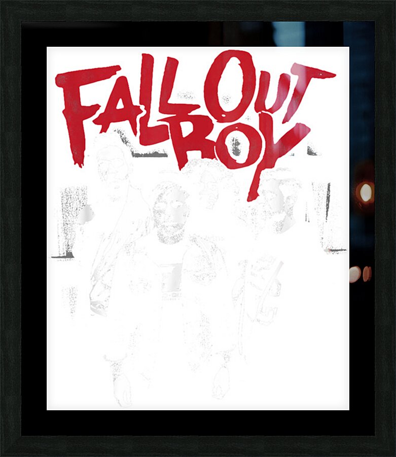 Fall Out Boy 15 Picture Frame print