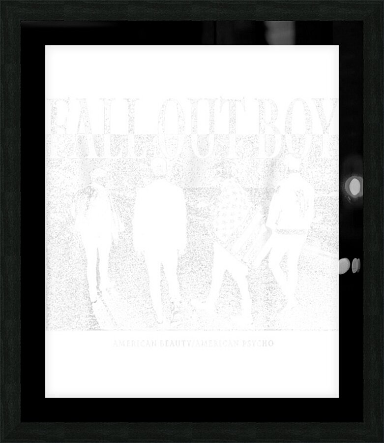 Fall Out Boy 17 Picture Frame print