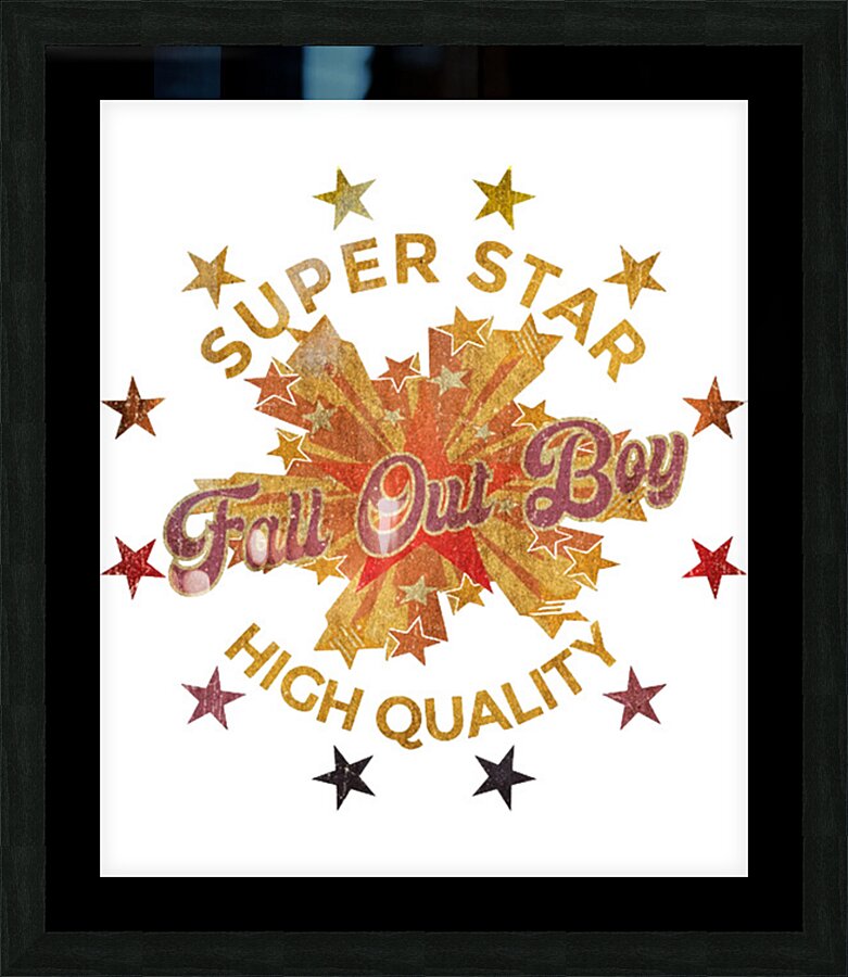 Fall Out Boy 22 Picture Frame print