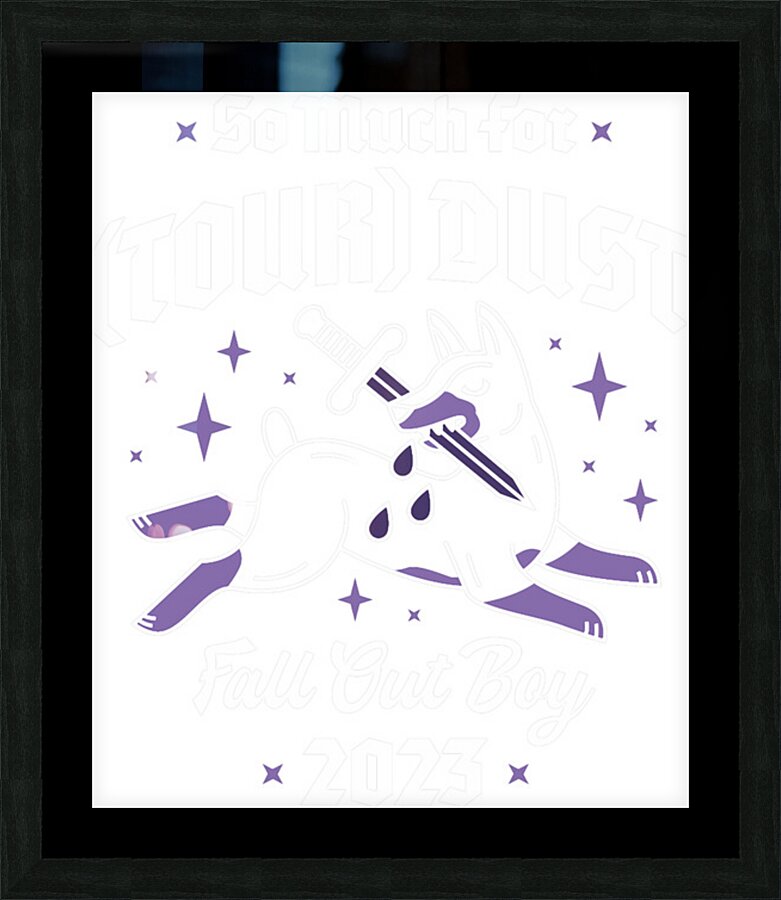 Fall Out Boy 29 Picture Frame print