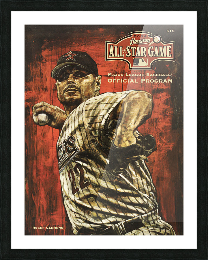 2004 ALL STAR GAME Program Picture Frame print