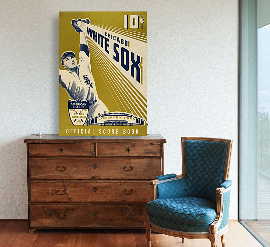 1951 CHICAGO WHITE SOX Program Reproduction