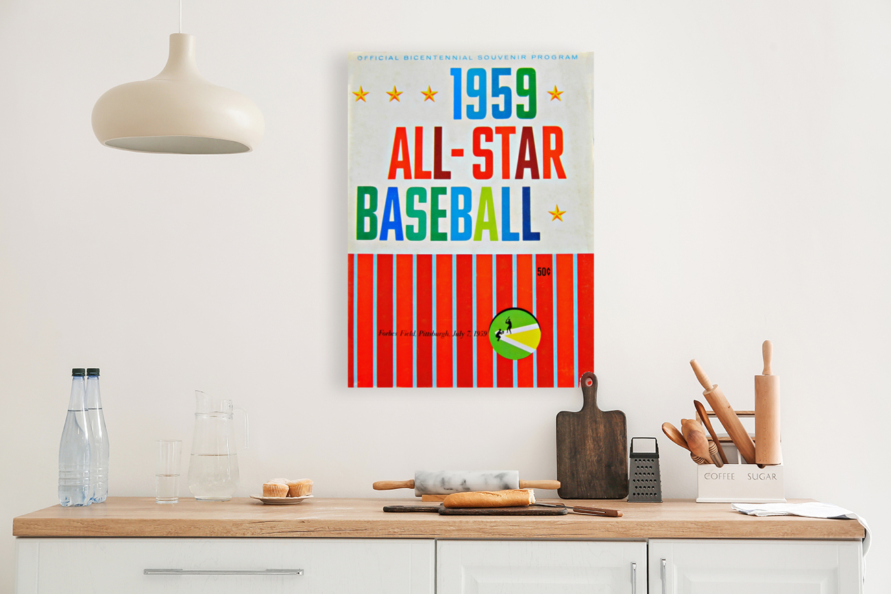 1959 ALL STAR GAME Program Reproduction