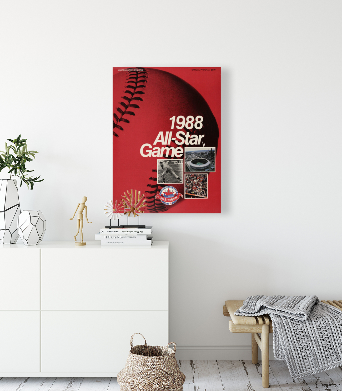 1988 ALL STAR GAME Program Reproduction