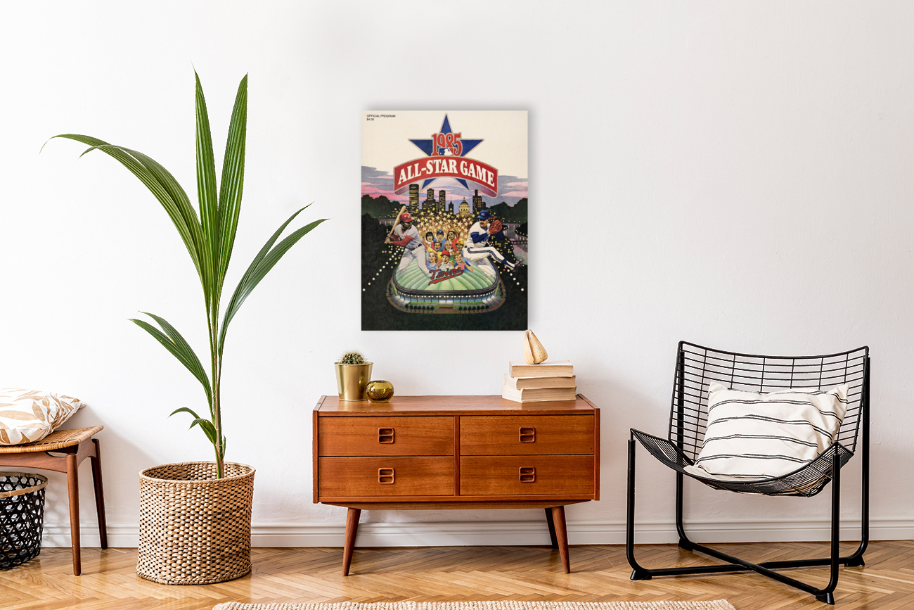 1985 ALL STAR GAME Program Reproduction