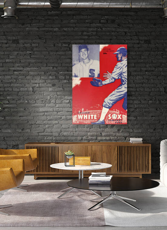 1949 CHICAGO WHITE SOX Program by The Dinger Studios