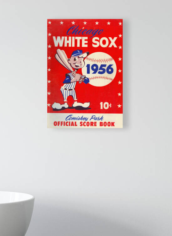 1956 CHICAGO WHITE SOX Program by The Dinger Studios