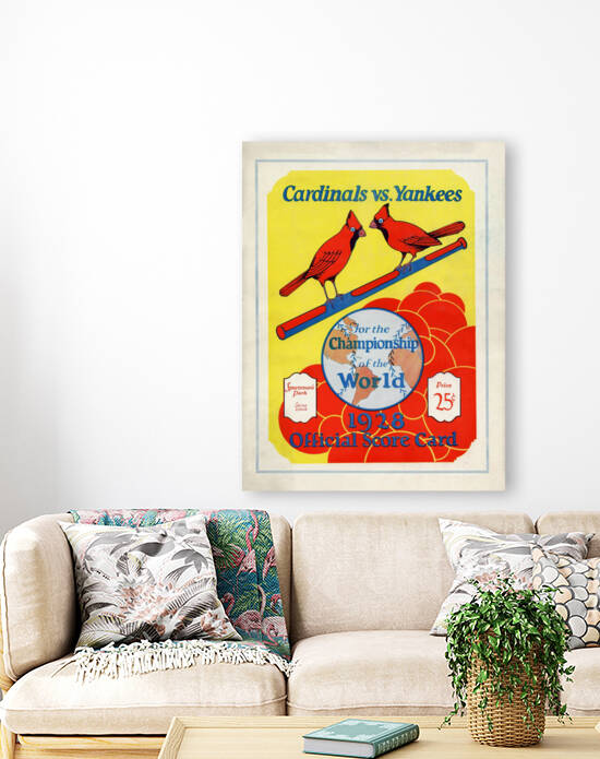 1928 ST. LOUIS CARDINALS World Series Program by The Dinger Studios