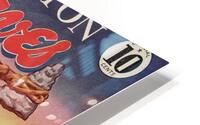 1949 ATLANTA BRAVES Program HD Metal print