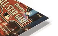 2004 ALL STAR GAME Program HD Metal print