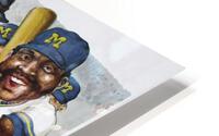 1975 MILWAUKEE BREWERS Program HD Metal print