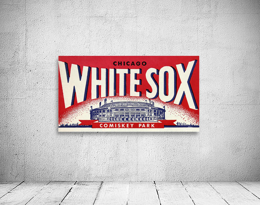 1938 CHICAGO WHITE SOX Program Wall Preview
