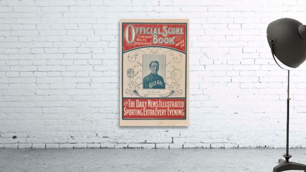 1906 CHICAGO WHITE SOX Program Wall Preview