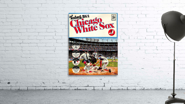 1971 CHICAGO WHITE SOX Program Wall Preview