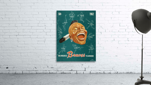 1962 ATLANTA BRAVES Program Wall Preview