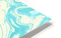 The X Marble File HD Metal print