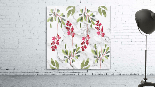 berries on marble Wall Preview