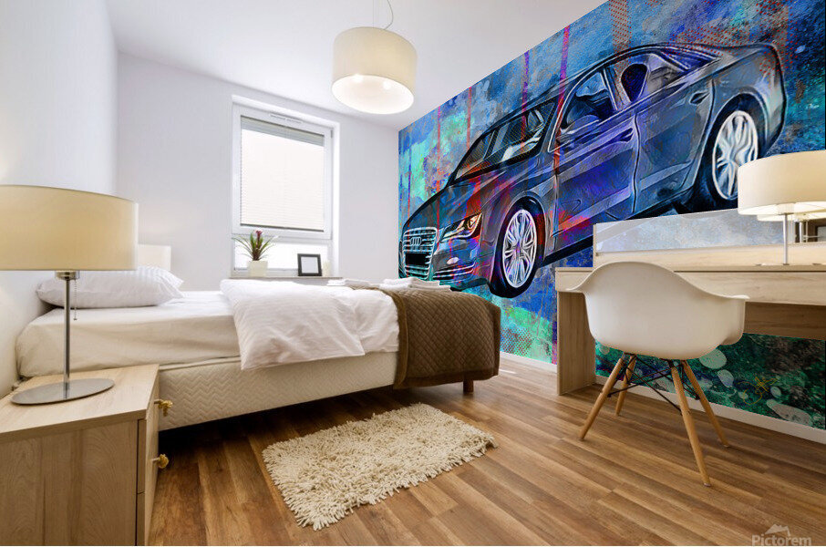 Audi A8 Mural print