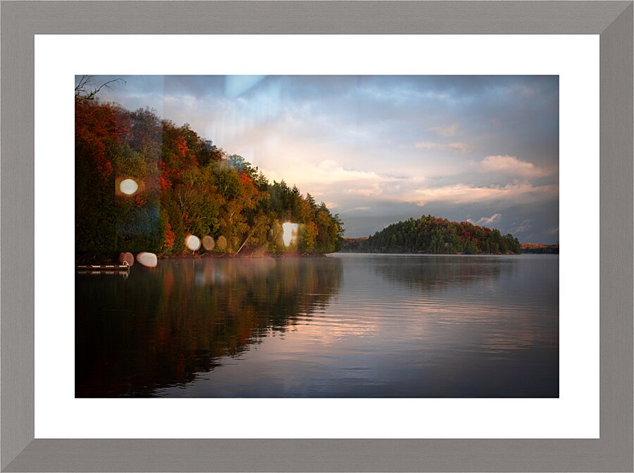 Ahmic Lake 1 Picture Frame print