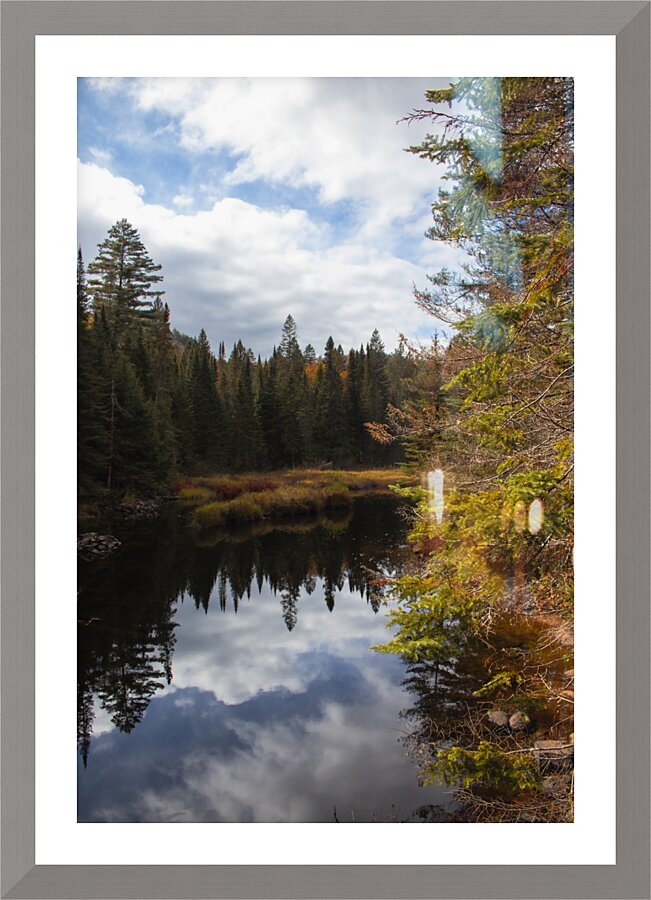 Algonquin Track and Tower Picture Frame print