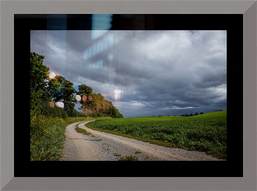 Sunday Drive Picture Frame print