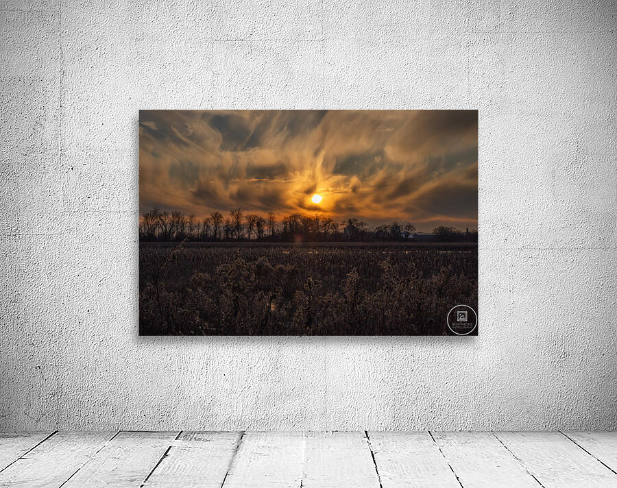 McLaughlin Bay Wildlife Reserve sunset Wall Preview