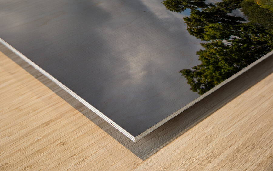 Sunday Drive Wood print