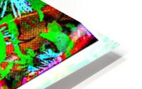 Green Flat-pic art HD Metal print