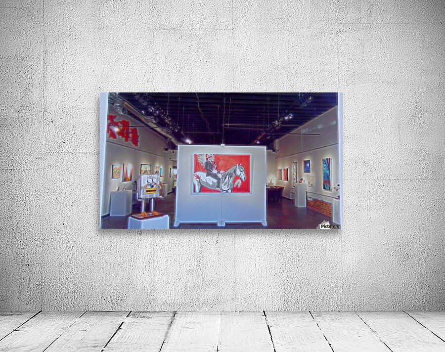 Gallery through the window Wall Preview