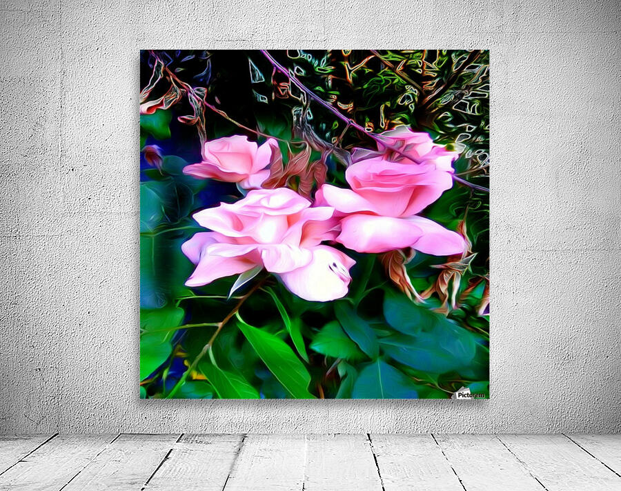 friendsFlower Wall Preview