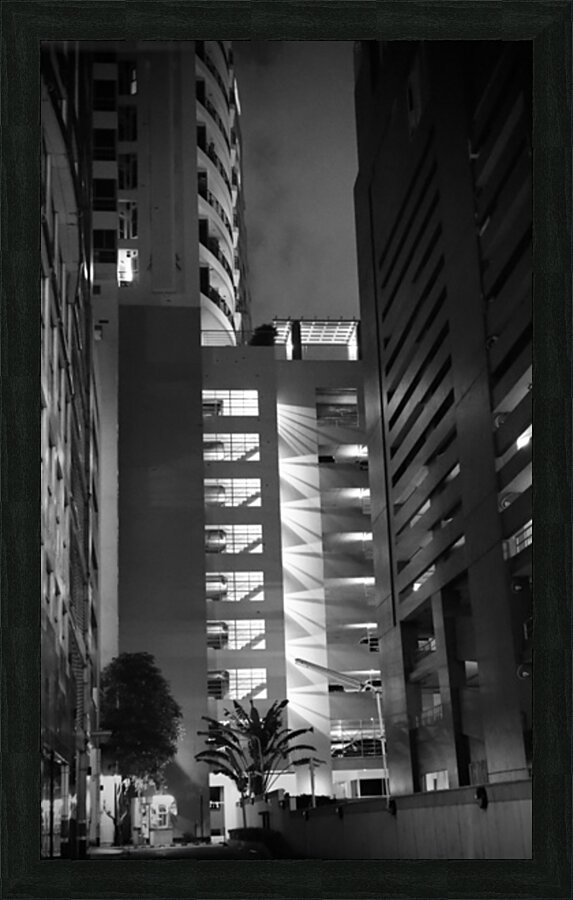 Trame nocturne - Night Pattern Picture Frame Printing