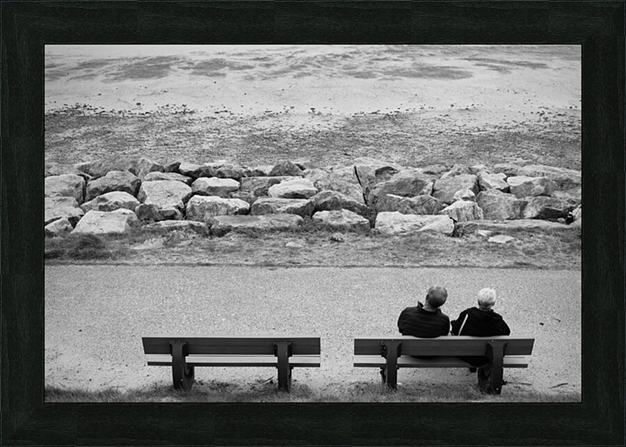 Face au Silence - Facing Silence Picture Frame Printing