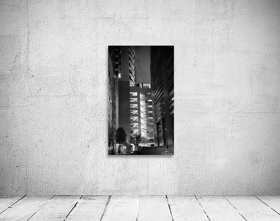 Trame nocturne - Night Pattern Wall Preview