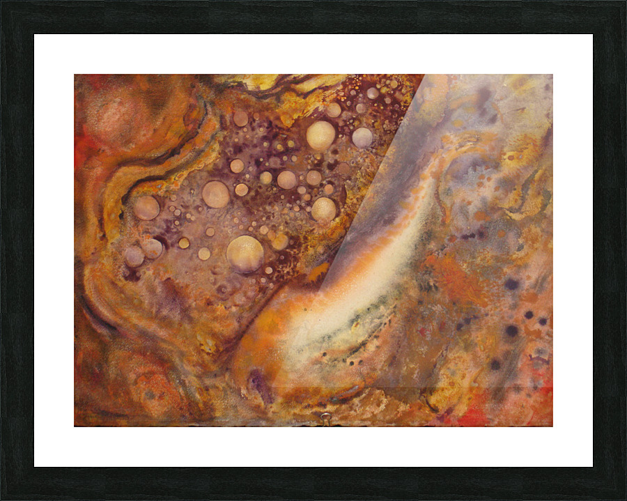 Impact Metamorphism  Picture Frame print