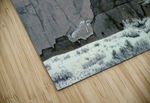 Chaco in Snow ME Brannon puzzle