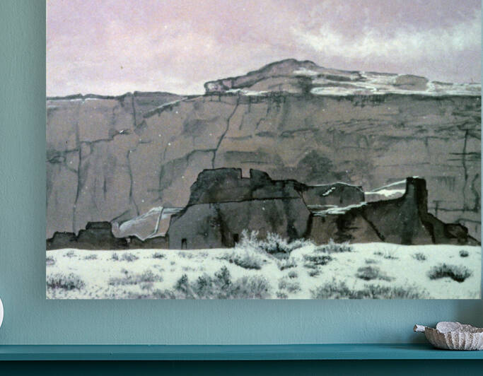 Chaco in Snow by ME Brannon