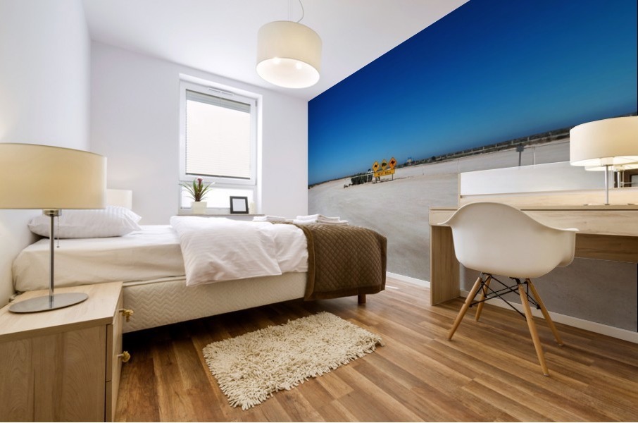 Protecting the wildlife Mural print