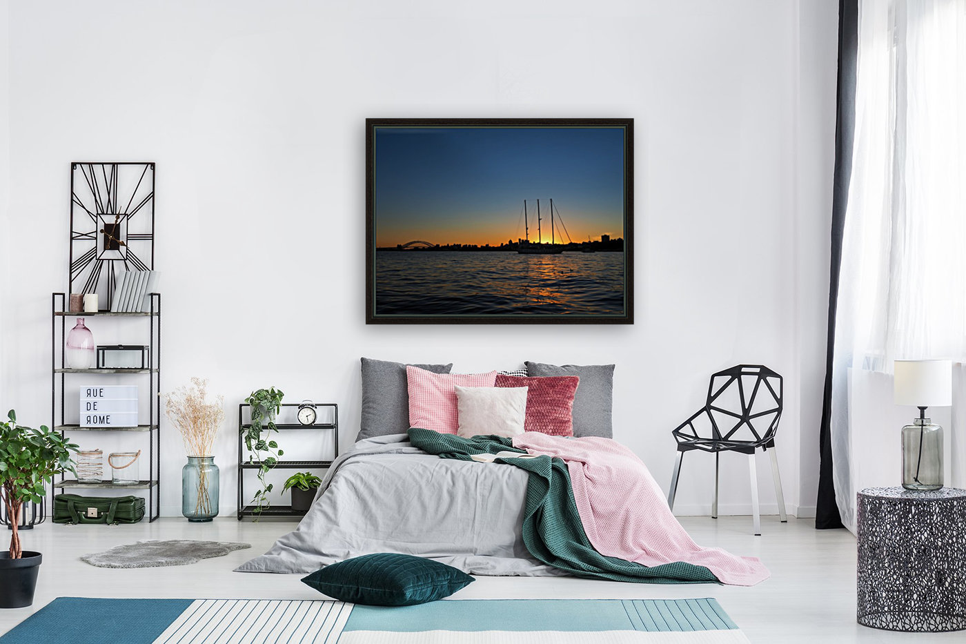 Sunset in Sydney Reproduction