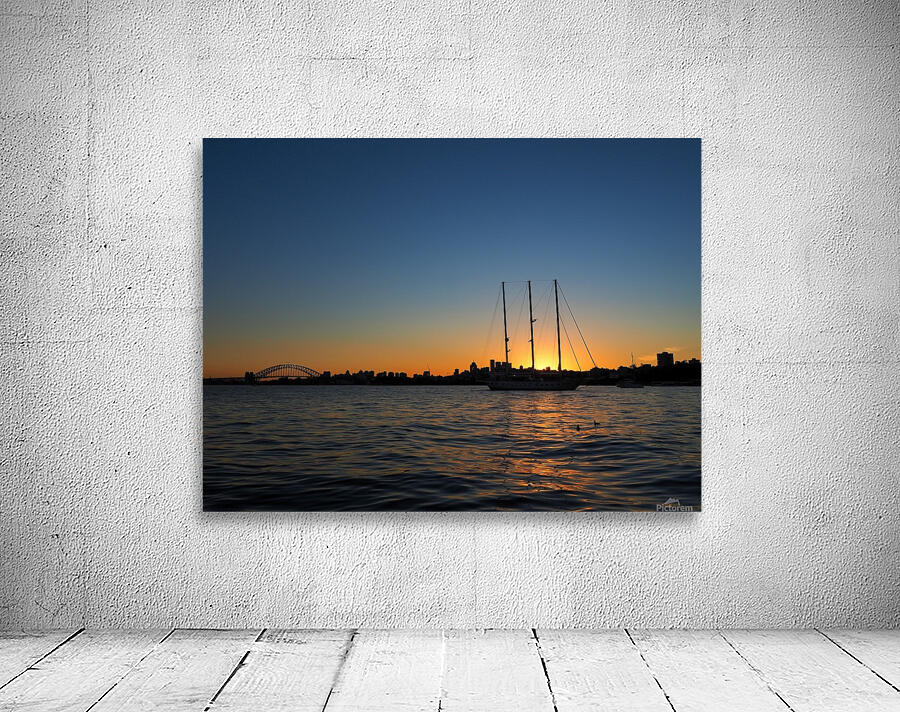 Sunset in Sydney Wall Preview