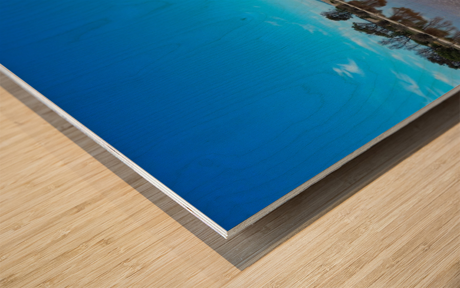 Australian drought Wood print